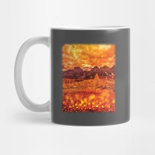 Alaskan Autumn Mountain View Mug